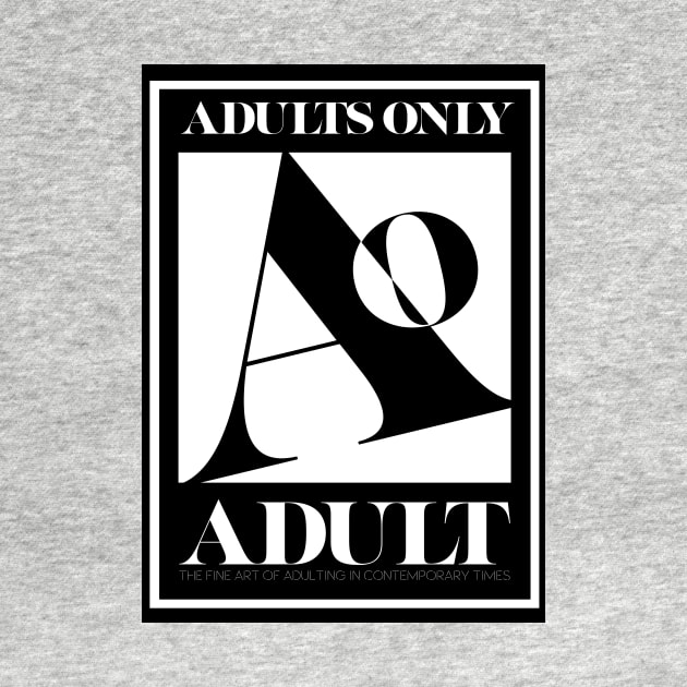 Adults Only Logo by scottdraft